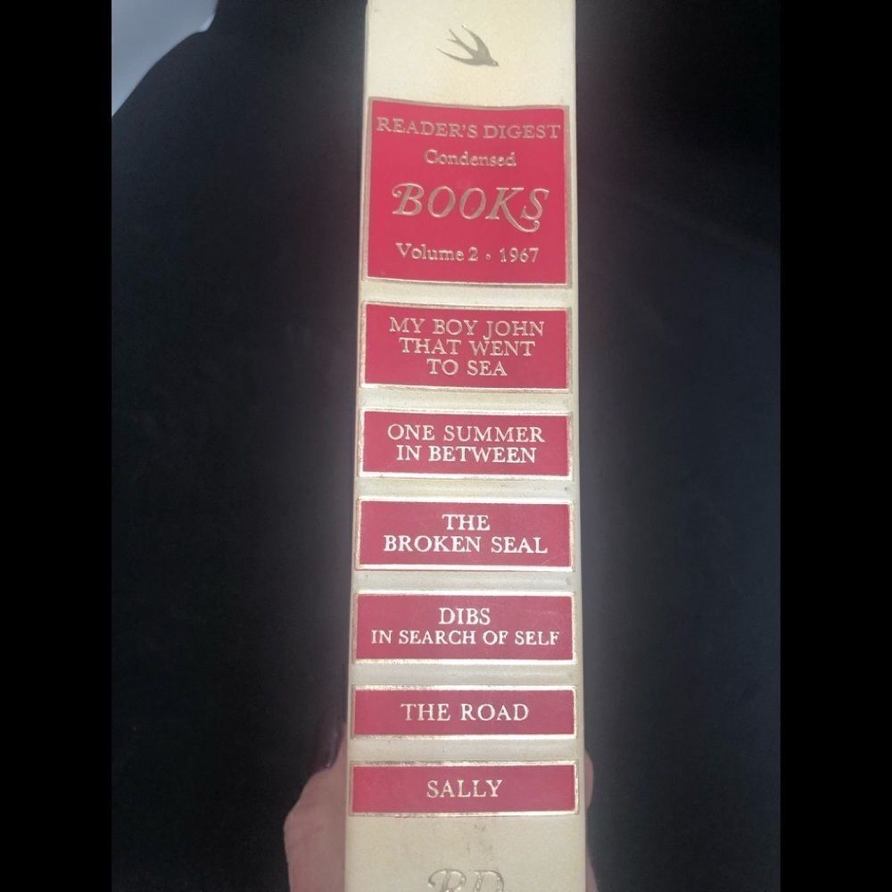 Vintage readers digest condensed book